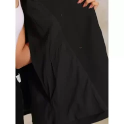 Double Breasted Blazer For Women's Notched Lapel Collar Office Cloak Cape Jacket 8 Double Breasted Blazer For Women's Notched Lapel Collar Office Cloak Cape Jacket -Fashion Clothing Store 7475326 ALT3