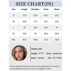 Women's Jean Jackets Long Sleeve Frayed Hem Trendy Cropped Denim Jacket -Fashion Clothing Store 7507247 ALT4