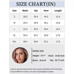 Women's Jean Skort High Waisted A-Line Stretch Side Slit Mini Denim Skirts -Fashion Clothing Store 7542751 ALT4