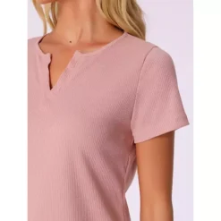 Women's Waffle Knit Lounge Set 2 Piece Outfits Tracksuit Sweatsuits With Pockets -Fashion Clothing Store 7589916 ALT3