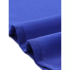 Women's Chiffon Blouse V Neck Sleeveless Casual Tops Asymmetrical Hem Double Layer Flowy Tunic Shirt -Fashion Clothing Store 7602258 ALT3