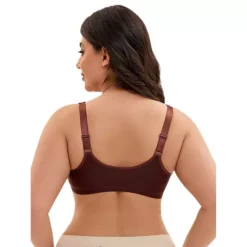 Women's Front Closure Lace Trim Underwire Plunge Bras Plus Size Adjustable Straps Lingerie -Fashion Clothing Store 7602840 ALT3