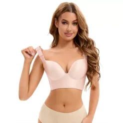 Women's Push Up Wirefree Convertible Bras Tummy Control 6 Hooks Underwear 8 Women's Push Up Wirefree Convertible Bras Tummy Control 6 Hooks Underwear -Fashion Clothing Store 7602944 ALT2