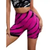 Women's Tie Dye Biker Shorts High Waist Workout Running Fitness Shapewear Shorts