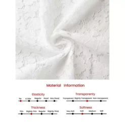 Women's Lace Tops Mesh Sheer Fringe Hem Button Down Shirt -Fashion Clothing Store 7604220 ALT3