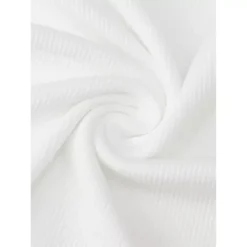 Women's Maternity Dress Bodycon Ribbed Knit Midi Short Sleeve Ruched Pregnancy Photoshoot -Fashion Clothing Store 7700073 ALT3