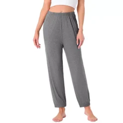 Women's Pajama Pants Soft Comfy Pj Pants Lounge Pants For Womens Sleepwear With Pocket 15 Women's Pajama Pants Soft Comfy Pj Pants Lounge Pants For Womens Sleepwear With Pocket -Fashion Clothing Store 7700077 Grey 1