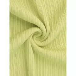 Women's Wide Leg High Waist Pull On Ribbed Knit Casual Drawstring Palazzo Trousers Cropped Pants -Fashion Clothing Store 7700086 ALT4