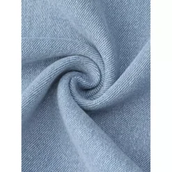 Women Maternity Jeans Straight Leg Cuffed Comfy Stretch Over Belly Support Pregnant Denim Work Pants -Fashion Clothing Store 7701160 ALT3