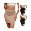 3 Packs Women's High Waisted Half Slips Under Dress Tight Skirt Body Shaper Slimming Slips
