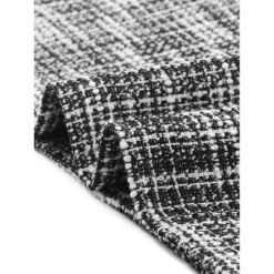 Women's Elegant Tweed Dress Keyhole A-Line Sleeveless Casual Work Dresses -Fashion Clothing Store 7718269 ALT3