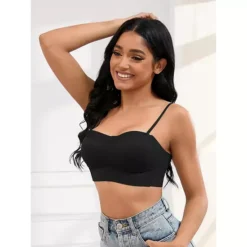 2 Packs Women's Push Up U Back Adjustable Straps Underwear Full Cup Wirefree Tube Bras -Fashion Clothing Store 7750954 ALT2