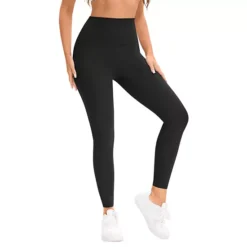 Women's High Waist Tummy Control Workout Running Leggings Soft Shapewear Pants