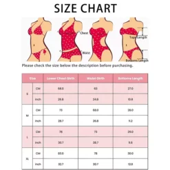 Women's O Ring Seashell Pendants Ribbed Bikini Sets, 2 Piece Halter Top Triangle Bottoms Swimwear -Fashion Clothing Store 7789832 ALT4