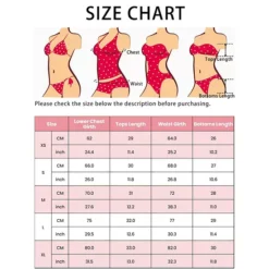 Women's Lace Up Decoration Push Up Bikini Sets, 2 Piece Wide Strap Top Triangle Bottom Swimwear -Fashion Clothing Store 7789839 ALT4