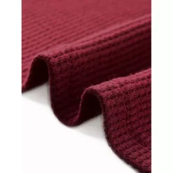 Peplum Top For Women's Ruffle Hem Shirt Crew Neck Long Sleeve Blouse Top -Fashion Clothing Store 7789852 ALT3