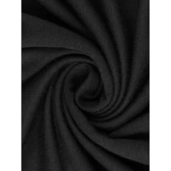 Women's Pajamas Long Sleeve Side Bow Button Down Ruffle Hem Top And Wide Leg Pants Sleepwear Set 9 Women's Pajamas Long Sleeve Side Bow Button Down Ruffle Hem Top And Wide Leg Pants Sleepwear Set -Fashion Clothing Store 7791162 ALT3