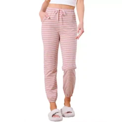 Women's Cotton Pajamas Pants Drawstring Elastic Waist Lounge Yoga Bottoms With Pockets