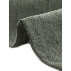 Button Down Shirt Dress For Women's Casual Collar 3/4 Sleeve Shirts Dresses -Fashion Clothing Store 7796500 ALT3