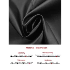 Women's Faux Leather Skirt PU High Waist Business Casual Knee Length Skirts -Fashion Clothing Store 7806858 ALT3