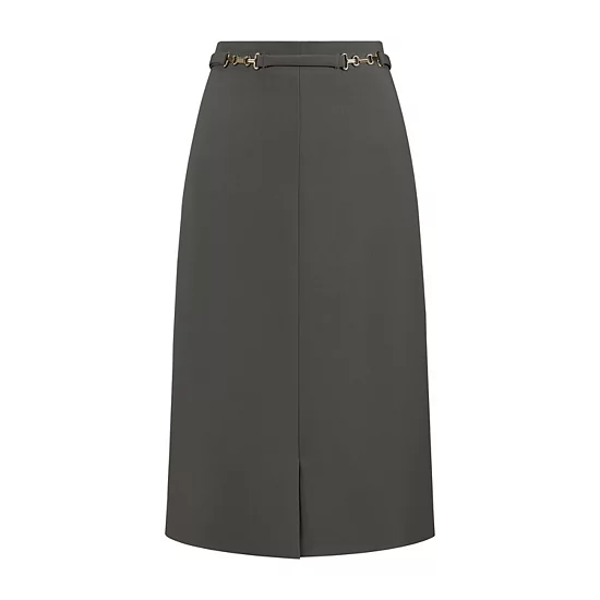 Women's Business Pencil Skirt High Waist Formal Work Knee Length Skirts 8 Women's Business Pencil Skirt High Waist Formal Work Knee Length Skirts - Image 8