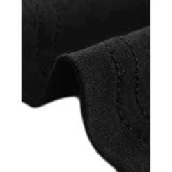 Women's Long Sleeve Tops Casual Fitted Asymmetric Neck Knot Ruched Top -Fashion Clothing Store 7811425 ALT3