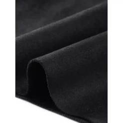 Women's Faux Suede Skirt Asymmetric Hem High Waist A-Line Asymmetrical Mini Skirts -Fashion Clothing Store 7811439 ALT3