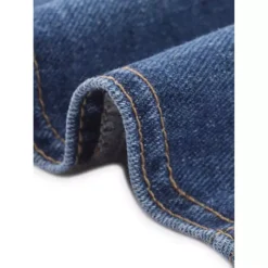 Sleeveless Denim Vest For Women's Button V Neck Jean Waistcoat Jacket 9 Sleeveless Denim Vest For Women's Button V Neck Jean Waistcoat Jacket -Fashion Clothing Store 7811491 ALT3