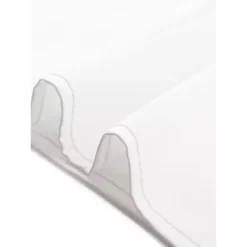 Women's Satin Top Elegant Sleeveless Pleated Mock Neck Ruffle Trim Solid Work Blouse Silk Tank Tops -Fashion Clothing Store 7816411 ALT3