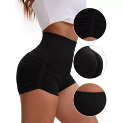 Women's High Waist Slimming Waist Hip Lifter Control Panties Workout Sport Running Short -Fashion Clothing Store 7819057 ALT3