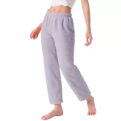 Women's Fleece Pajama Bottoms Fuzzy Elastic Waistband Lounge Plush Warm Winter Lounge Pants 19 Women's Fleece Pajama Bottoms Fuzzy Elastic Waistband Lounge Plush Warm Winter Lounge Pants -Fashion Clothing Store 7819107 Purple