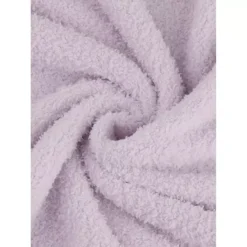 Women's Fleece Sleepwear Winter Button Down Fuzzy Plush Soft Warm Pajama Sets With Pockets -Fashion Clothing Store 7819678 ALT3