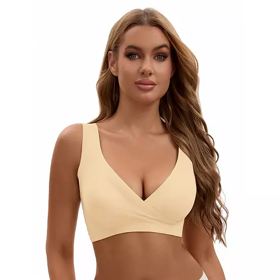 Women's Nursing Bra Crossover Push Up Wirefree Sleep Breastfeeding Comfortable Maternity Bralette 3 Women's Nursing Bra Crossover Push Up Wirefree Sleep Breastfeeding Comfortable Maternity Bralette - Image 3