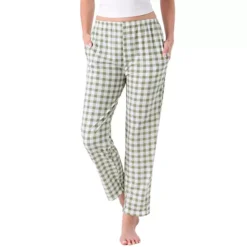 Women's Plaid Pajama Bottoms Elastic Waist With Pockets Long Sleepwear Lounge Pants 15 Women's Plaid Pajama Bottoms Elastic Waist With Pockets Long Sleepwear Lounge Pants -Fashion Clothing Store 7827132 Green Plaid