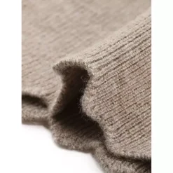 Women's Lightweight Sweaters Crew Neck Long Sleeve Wave Hem Fall Outfit Soft Pullover Sweater Tops -Fashion Clothing Store 7829167 ALT3