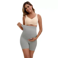 Women's Maternity High Waist Thigh Slimmers For Under Dresses Soft Comfort Pregnancy Shapewear -Fashion Clothing Store 7831709 ALT2