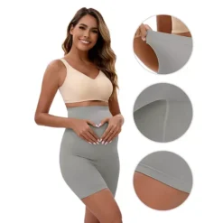 Women's Maternity High Waist Thigh Slimmers For Under Dresses Soft Comfort Pregnancy Shapewear -Fashion Clothing Store 7831709 ALT3