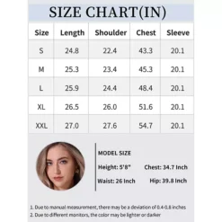 Women's Jean Jacket Button Down Corduroy Collar Long Sleeve Western Shacket Denim Jackets -Fashion Clothing Store 7832072 ALT4