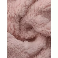 Women's Flannel Pajama Set Long Sleeve Button Down V Neck Fuzzy Fleece Pants Plush Loungewear -Fashion Clothing Store 7832083 ALT3