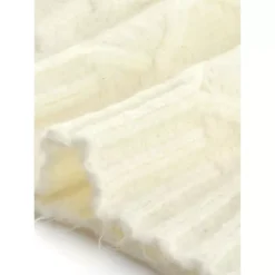 Women's Turtleneck Oversize Solid Color Knit Sweater -Fashion Clothing Store 7838657 ALT3