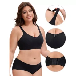 Women's Pocket Bra For Silicone Bosom Forms Full Coverage Minimizers 9 Women's Pocket Bra For Silicone Bosom Forms Full Coverage Minimizers -Fashion Clothing Store 7844370 ALT3