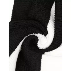 Women's Striped Sweater Dress Long Sleeve Stretchy Crew Neck Bodycon Ribbed Knit Fall Long Dresses -Fashion Clothing Store 7852663 ALT3