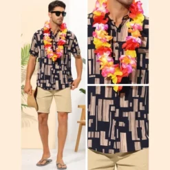 INSPIRE CHIC Men's Geometric Printed Summer Short Sleeves Beach Hawaiian Shirts 6 INSPIRE CHIC Men's Geometric Printed Summer Short Sleeves Beach Hawaiian Shirts -Fashion Clothing Store GUEST 0289ab4d 3ab6 4a91 afa1 5358a561318f