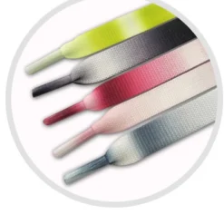 INSPIRE CHIC Flat Wide Rainbow Gradient Colorful Shoelaces For Sneakers 2 Pairs White 60cm/23.62" -Fashion Clothing Store GUEST 1b9e9480 6a39 4d06 bbb4 546018b786b6 1