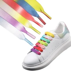 INSPIRE CHIC Flat Wide Rainbow Gradient Colorful Shoelaces For Sneakers 2 Pairs Black 80cm/31.50" 9 INSPIRE CHIC Flat Wide Rainbow Gradient Colorful Shoelaces For Sneakers 2 Pairs Black 80cm/31.50" -Fashion Clothing Store GUEST 28c20841 d1cc 4d55 803b d828b018da97 2