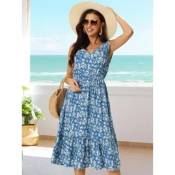 INSPIRE CHIC Women's Summer Boho Beach V Neck Sleeveless Floral Flowy Tiered Midi Dress With Pockets 2 Packs 6 INSPIRE CHIC Women's Summer Boho Beach V Neck Sleeveless Floral Flowy Tiered Midi Dress With Pockets 2 Packs -Fashion Clothing Store GUEST 321f478c a0b3 46a0 85d0 6fdcec6024cc