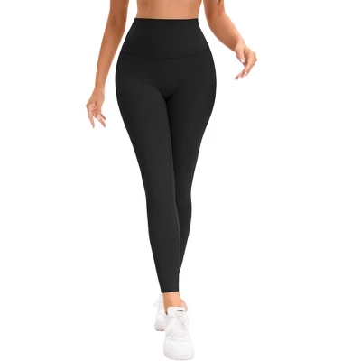 INSPIRE CHIC Women's 3 Packs High Waist Tummy Control Workout Running Leggings Soft Shapewear Pants 3 INSPIRE CHIC Women's 3 Packs High Waist Tummy Control Workout Running Leggings Soft Shapewear Pants - Image 3
