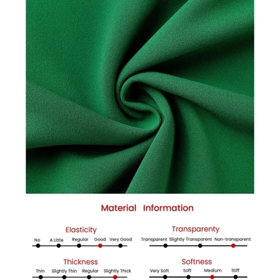 INSPIRE CHIC Women's Summer A-Line Crew Neck Short Sleeve Belted Flare Midi Dresses 4 INSPIRE CHIC Women's Summer A-Line Crew Neck Short Sleeve Belted Flare Midi Dresses - Image 4