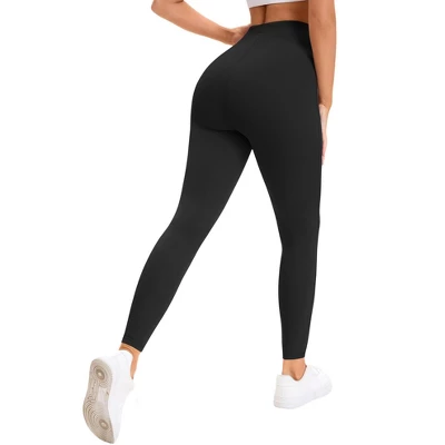 INSPIRE CHIC Women's 3 Packs High Waist Tummy Control Workout Running Leggings Soft Shapewear Pants 1 INSPIRE CHIC Women's 3 Packs High Waist Tummy Control Workout Running Leggings Soft Shapewear Pants