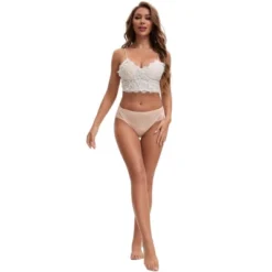 INSPIRE CHIC Women's Mid-Waisted Lace Full Coverage Briefs HI-Cut Period Leak Proof Ladies Underpants -Fashion Clothing Store GUEST 6105b815 a78f 43ba ada9 3e5ce4b68629